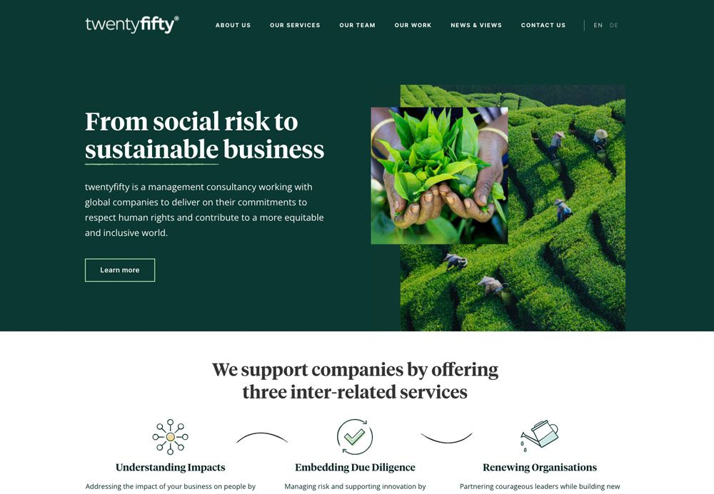 twentyfifty – WordPress development